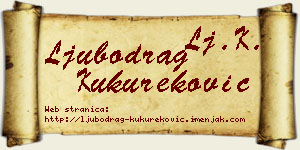 Ljubodrag Kukureković vizit kartica
